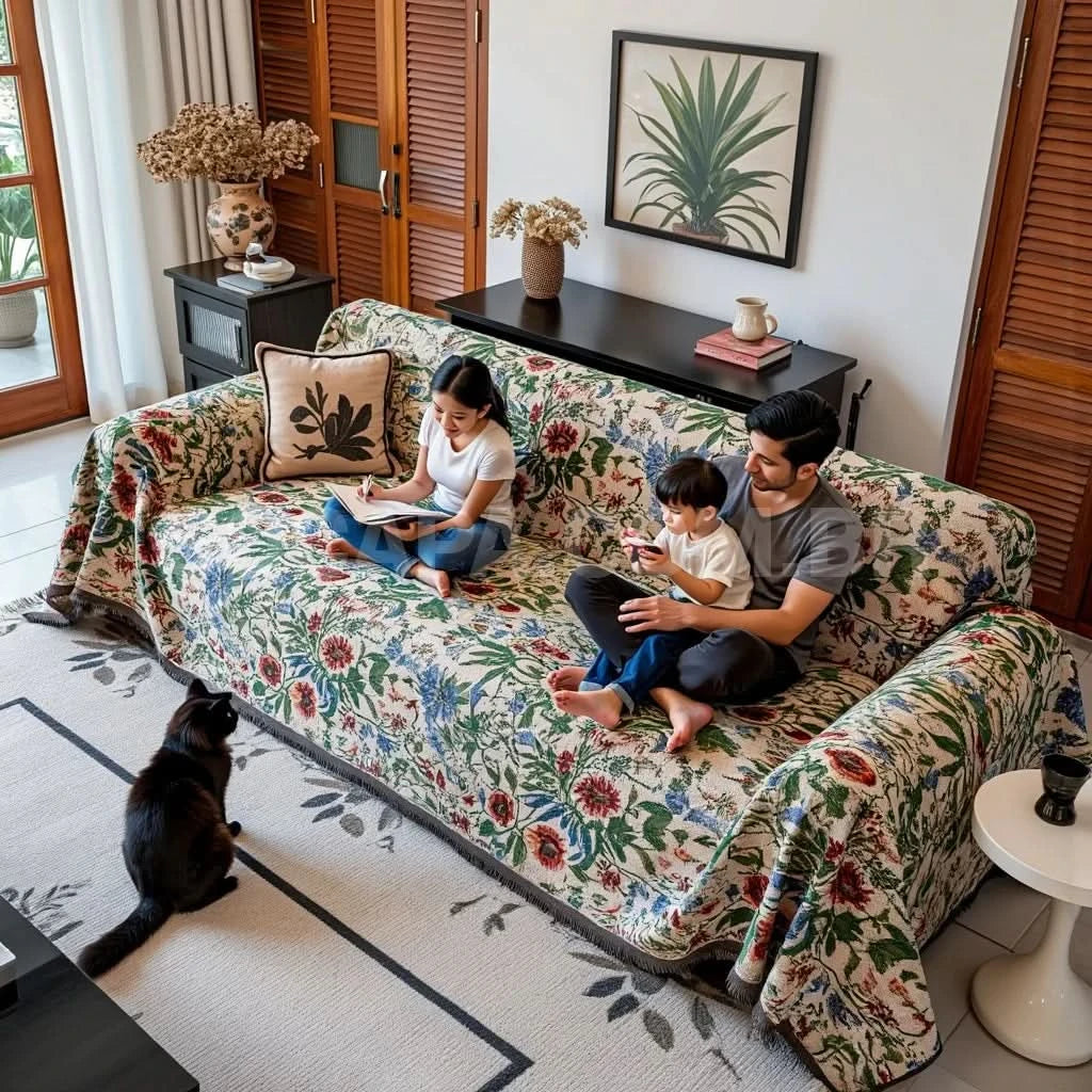 Capa Sofá Anti Gatos Premium | Anti Arranhões e Antiderrapante | Proteção Total Pets