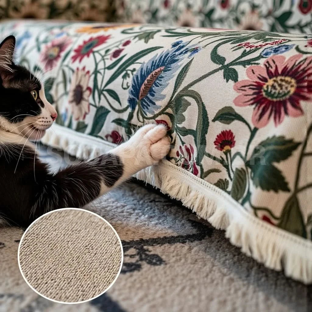 Capa Sofá Anti Gatos Premium | Anti Arranhões e Antiderrapante | Proteção Total Pets