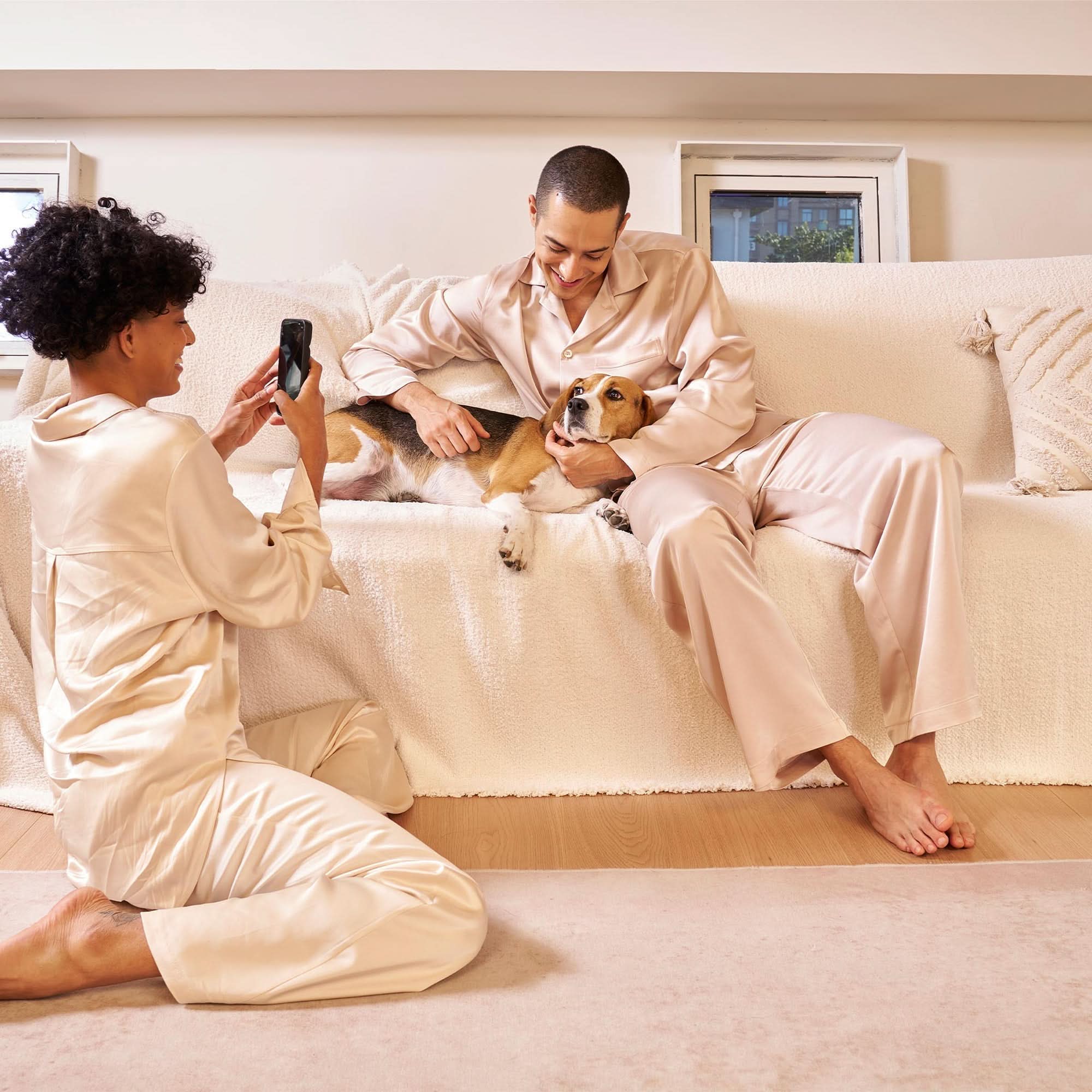 Capa de Sofá Chenille Inverno Aconchegante Pet-Friendly Anti-Rugas