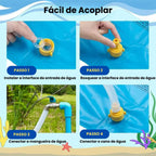 Brinquedo Inflável Tapete de Água para Crianças 100/170cm