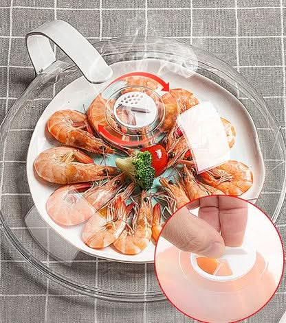 Tampa Estufa Anti Respingos de Micro-Ondas