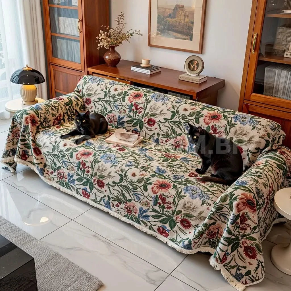 Capa Sofá Anti Gatos Premium | Anti Arranhões e Antiderrapante | Proteção Total Pets