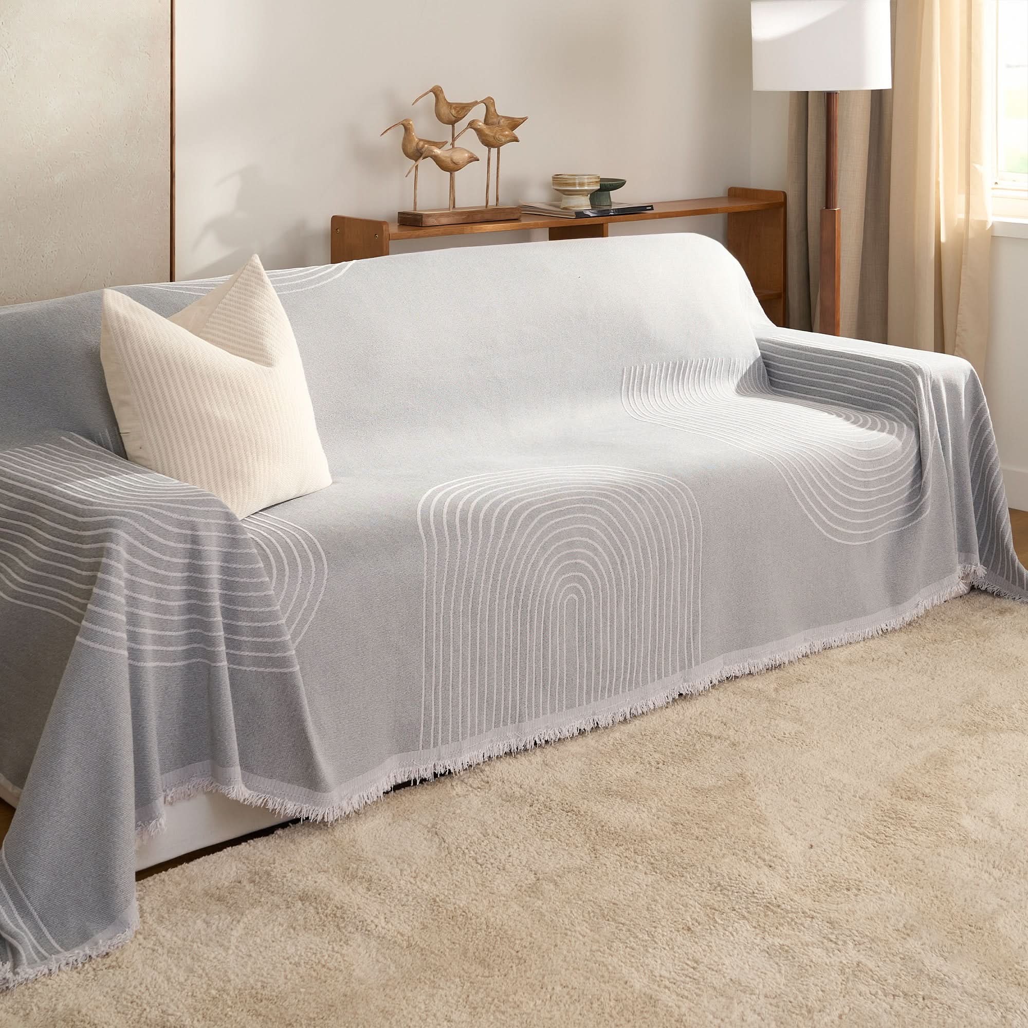 Capa de Sofá Chenille Reversível Comfort Pet-Friendly Premium