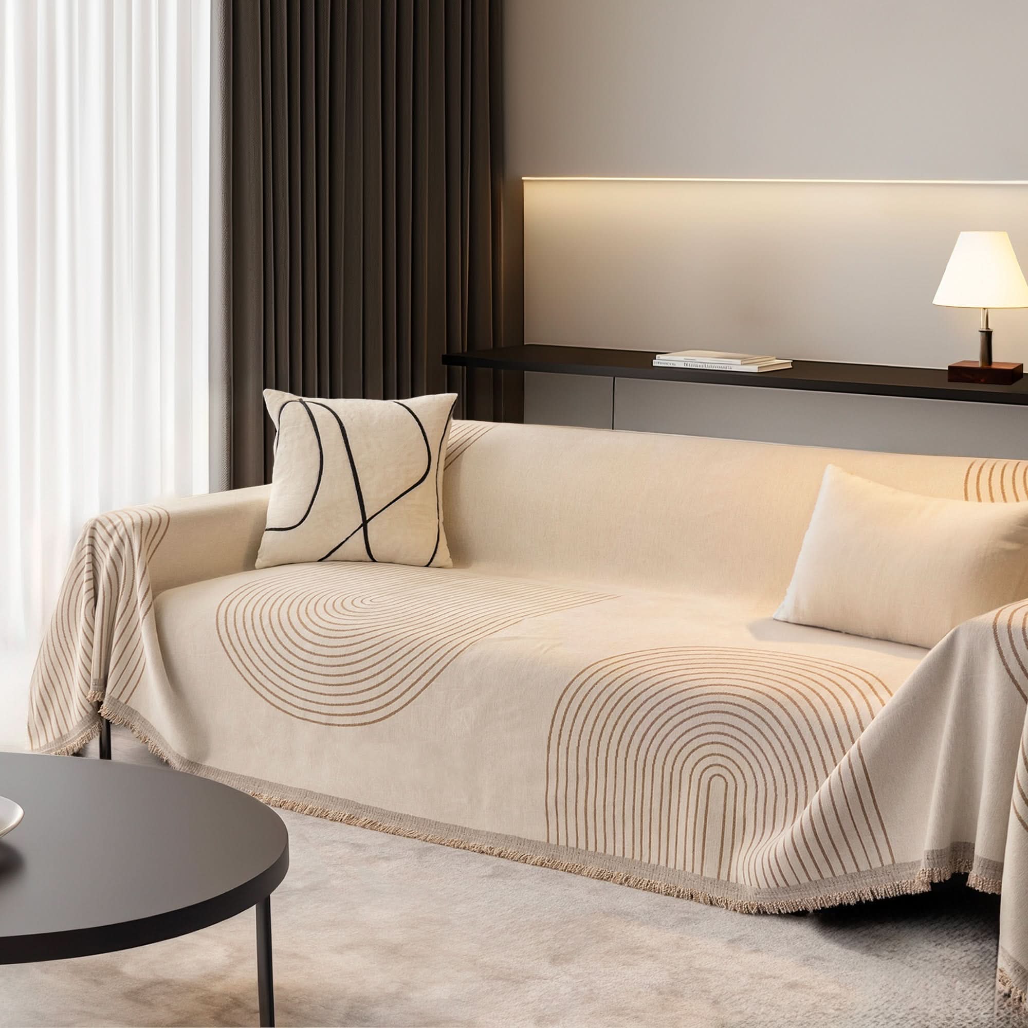 Capa de Sofá Chenille Reversível Comfort Pet-Friendly Premium