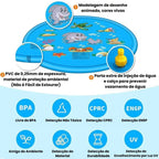 Brinquedo Inflável Tapete de Água para Crianças 100/170cm