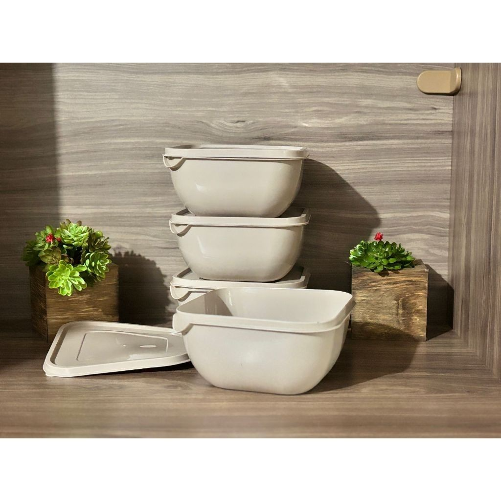 Kit 12 Potes Plástico 1 Litro com Tampa Hermética, Multiuso Cozinha, Marmita e Armazenamento de Alimentos