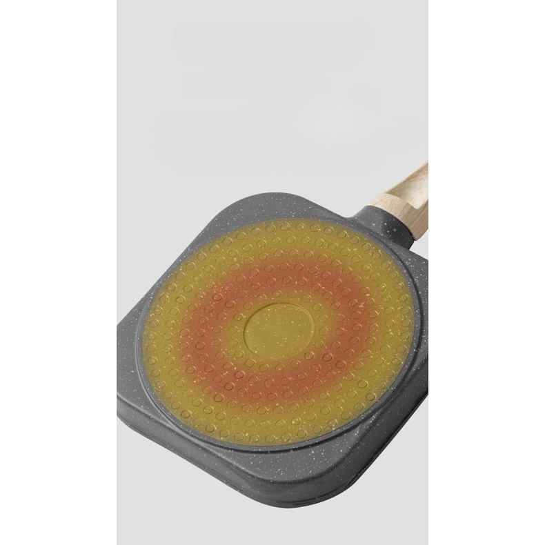 Frigideira Antiaderente 3 em 1 com Divisórias