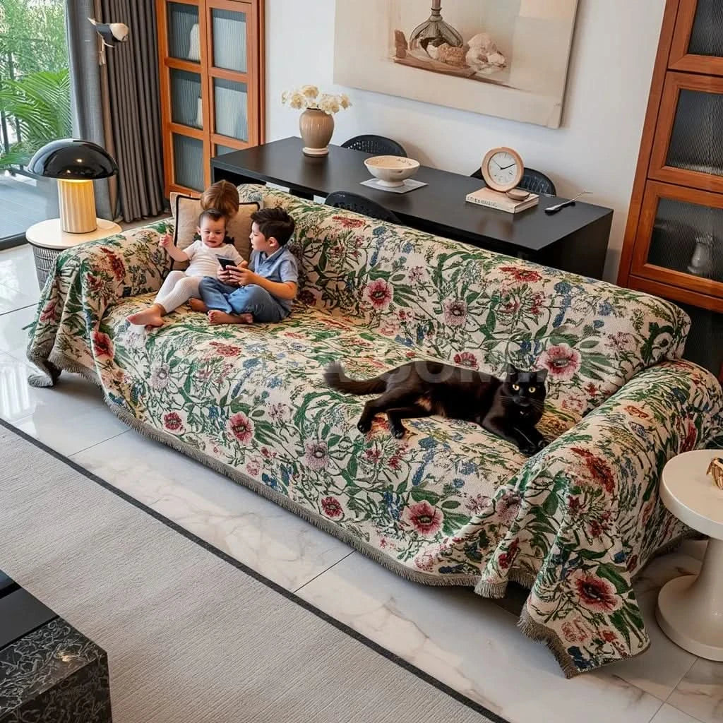 Capa Sofá Anti Gatos Premium | Anti Arranhões e Antiderrapante | Proteção Total Pets