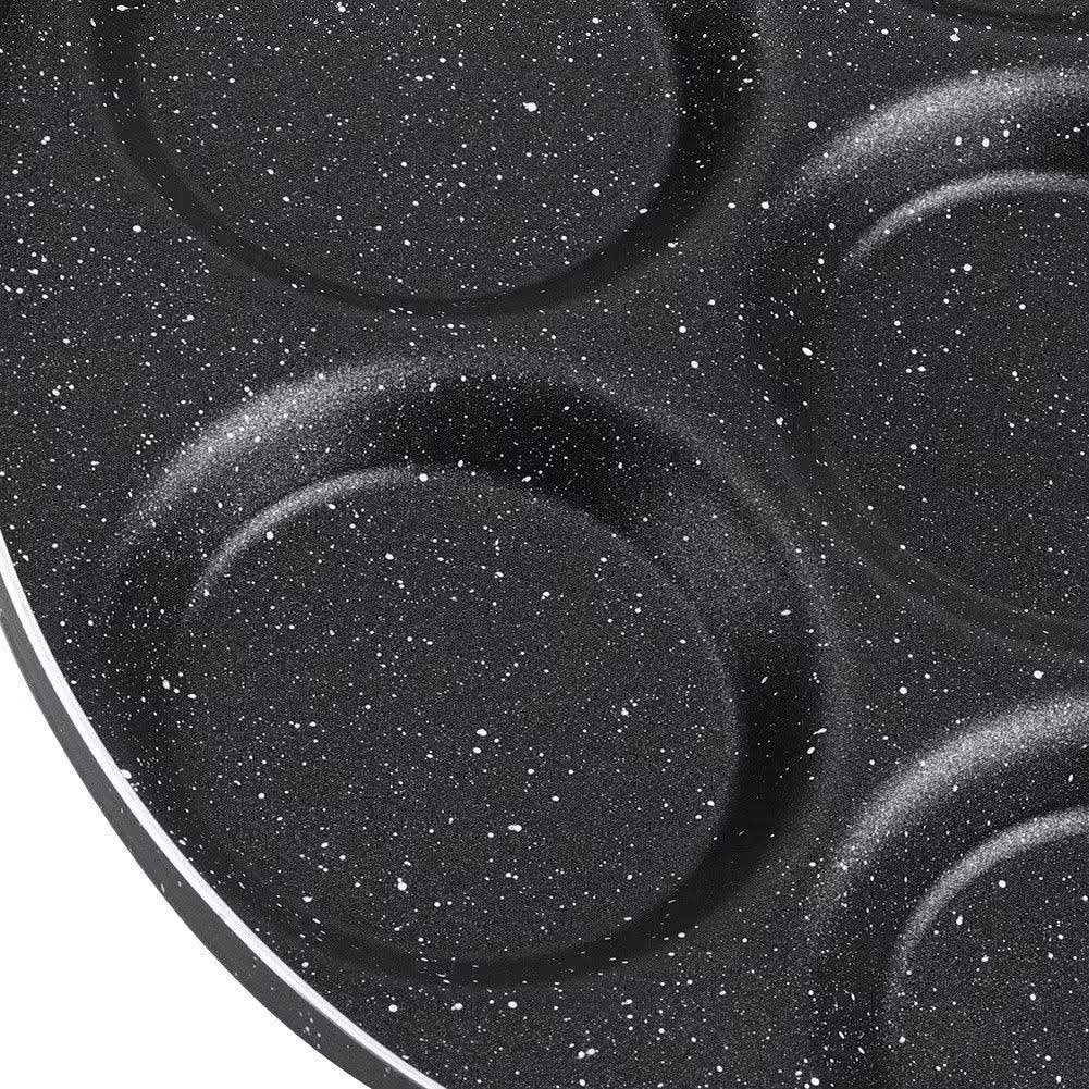 Frigideira Antiaderente 7 Furos para Ovos e Omeletes