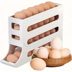 Porta Ovos 4 Andares com Dispenser – Até 30 Ovos