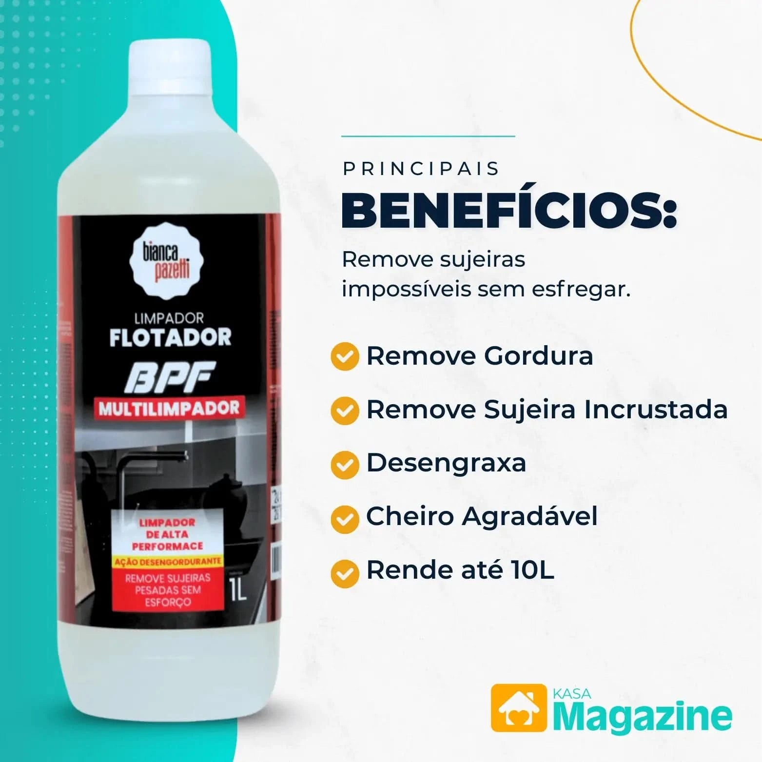 BPF Ultra Clean™ 1L - Limpa Qualquer Superfície [Pague 1 e Leve 2] + Brinde