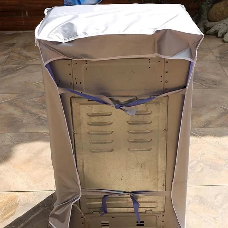 Capa Impermeável para Máquina de Lavar – Proteção Contra Sol, Chuva e Poeira (6kg a 18kg)