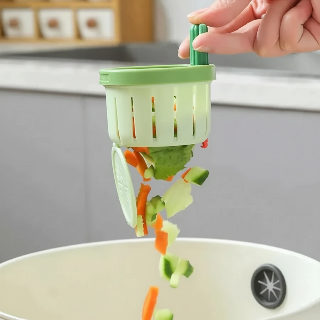 Cactus - Filtro Drenagem de Pia Com Botão Ejetor - Entrega Grátis