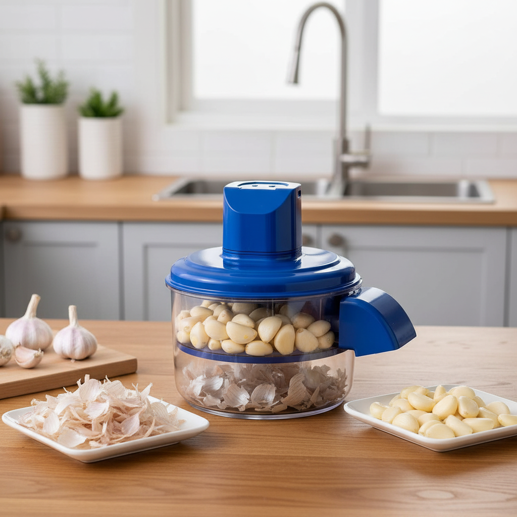 PeelPro™ - Alho e Frutas Descascados em Segundos Sem cheiro e Sem sujeira + Brinde GRÁTIS