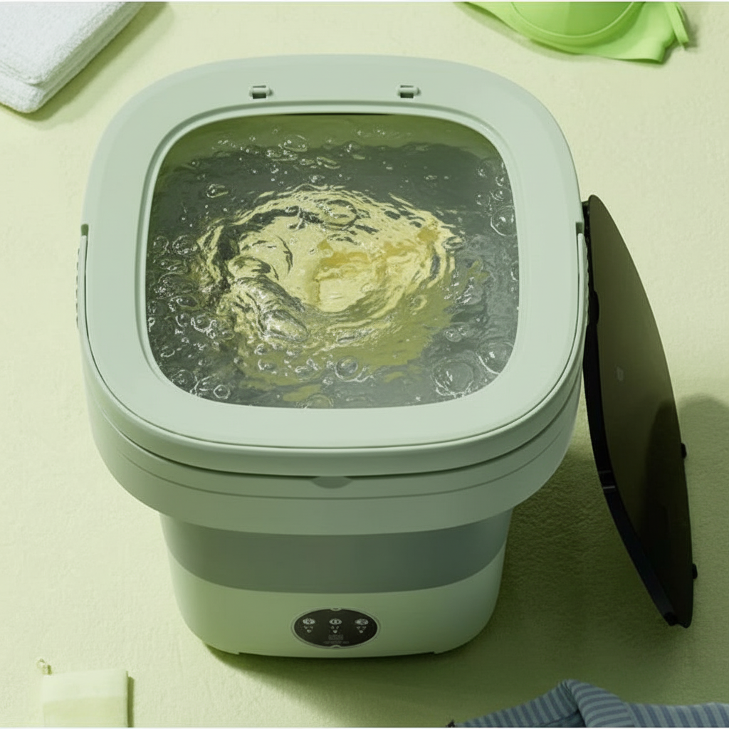 UltraClean - Mini Máquina de Lavar Elétrica Portátil Ideal Para Peças Pequenas - Entrega Grátis