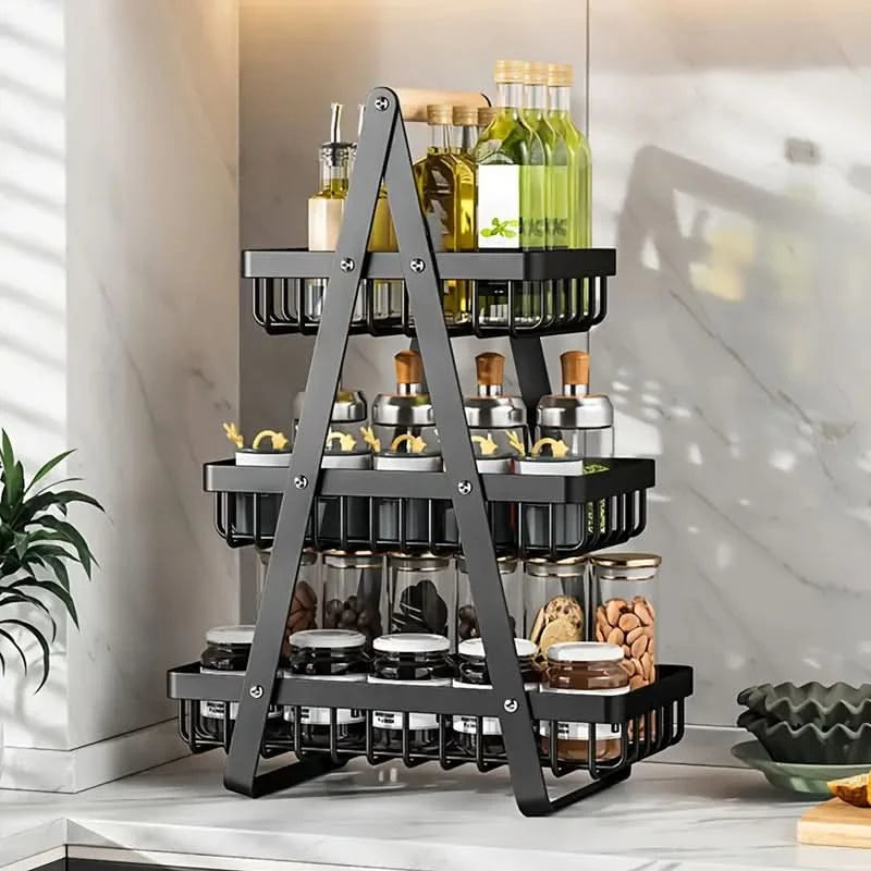 Frutify - Fruteira de Mesa Premium Aramado 2 ou 3 Andar