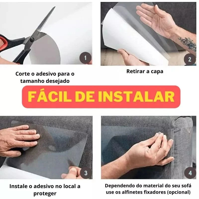 Protetor Anti-Arranhões Para Pets