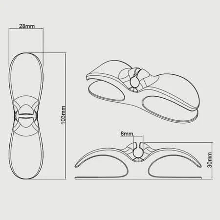 CaboPro - Organizador para Cabo Suporte de Fios - Entrega Grátis