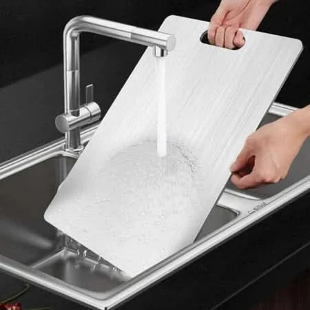 InoxClean - Tábua de Cozinha de Titanium Antibacteriana - Entrega Grátis