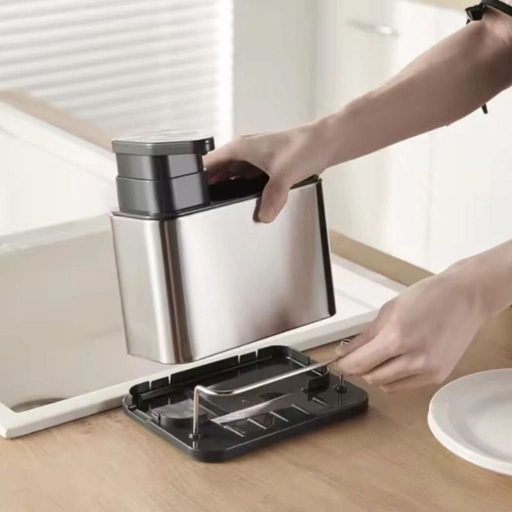 MultiFlex 3 em 1 - O Dispensador que Organiza Sua Cozinha - Entrega Grátis