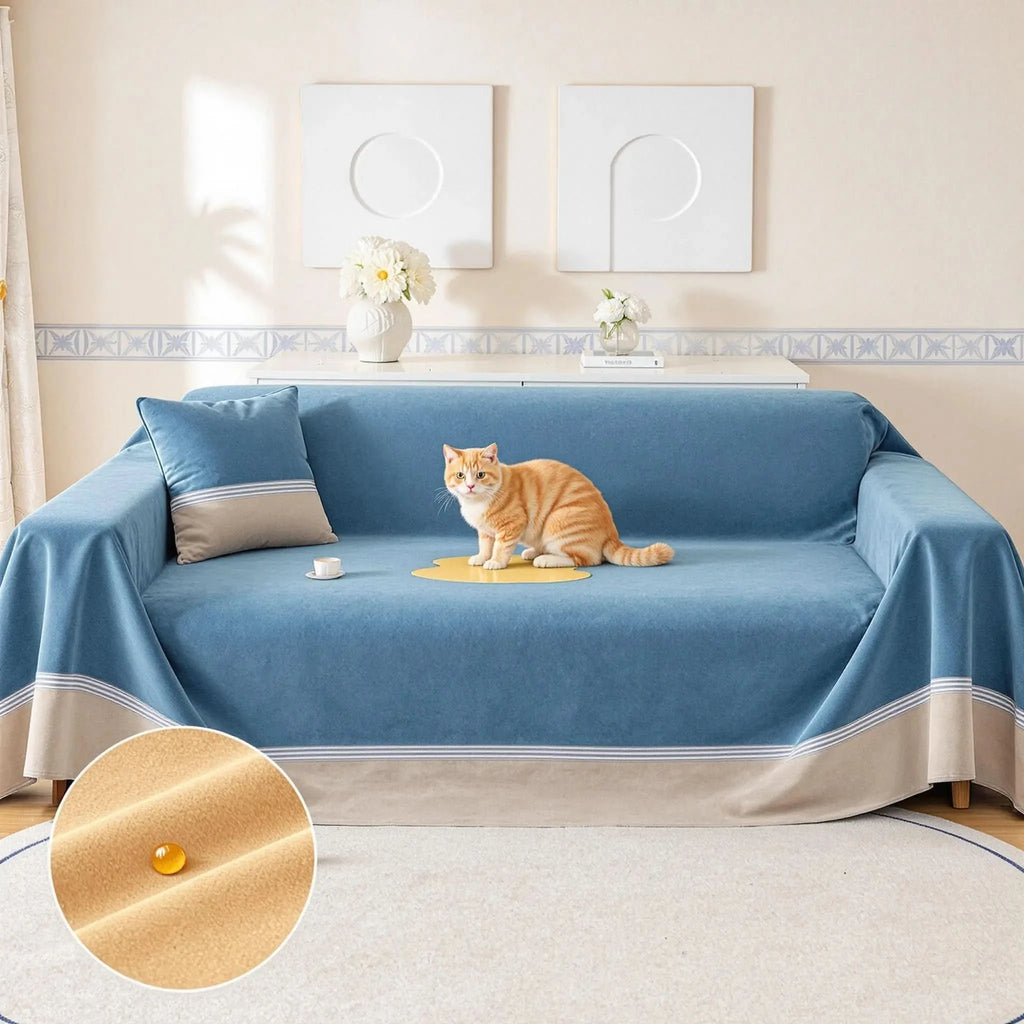 Capa Anti-Xixi MaxProtect para Sofás em Chenille