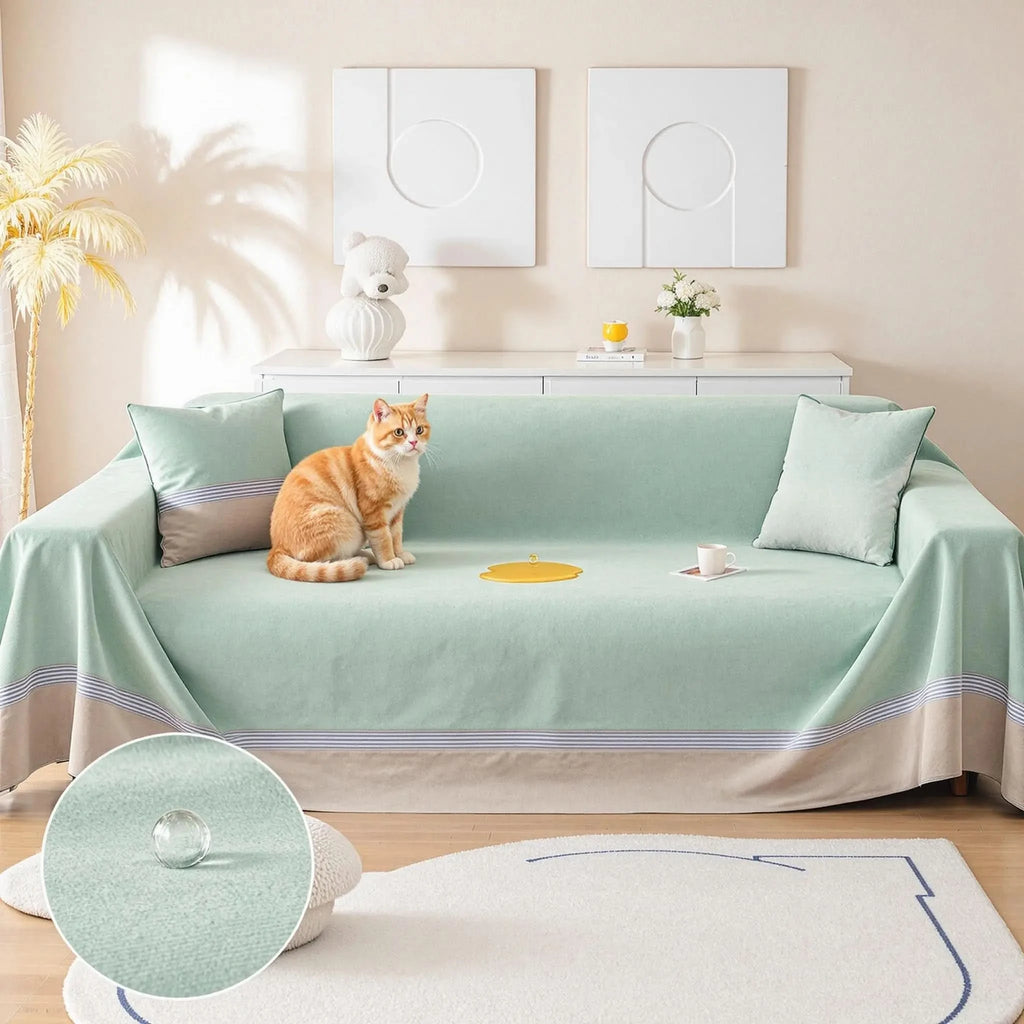 Capa Anti-Xixi MaxProtect para Sofás em Chenille