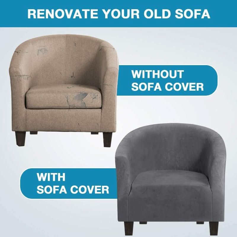 Capa Poltrona Veludo