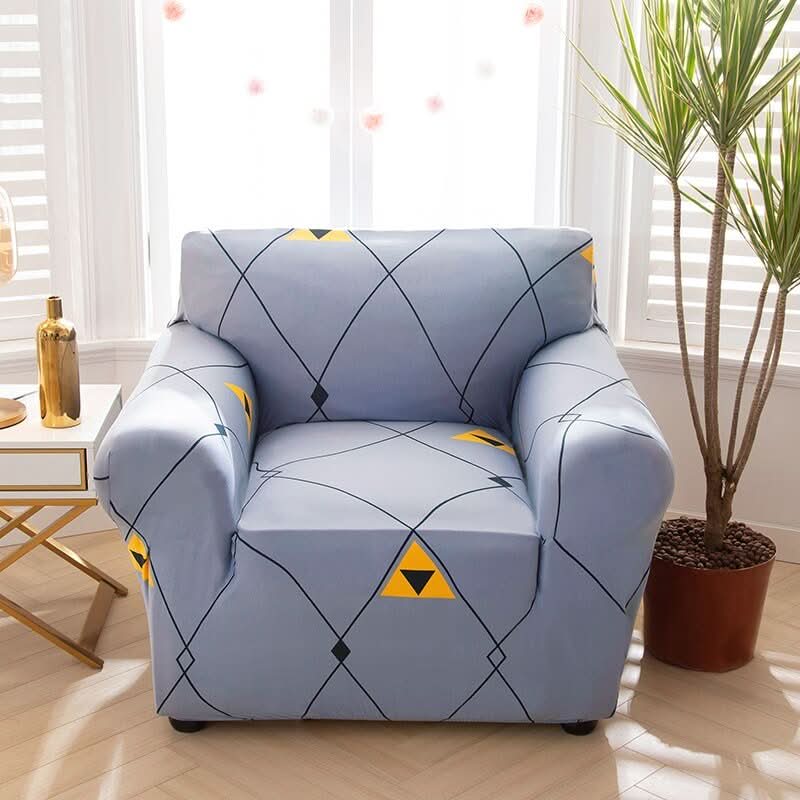 Capa Sofá Estampada Spandex