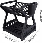 Escorredor Louça Dupla Camada Bancada