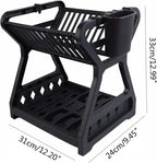 Escorredor Louça Dupla Camada Bancada