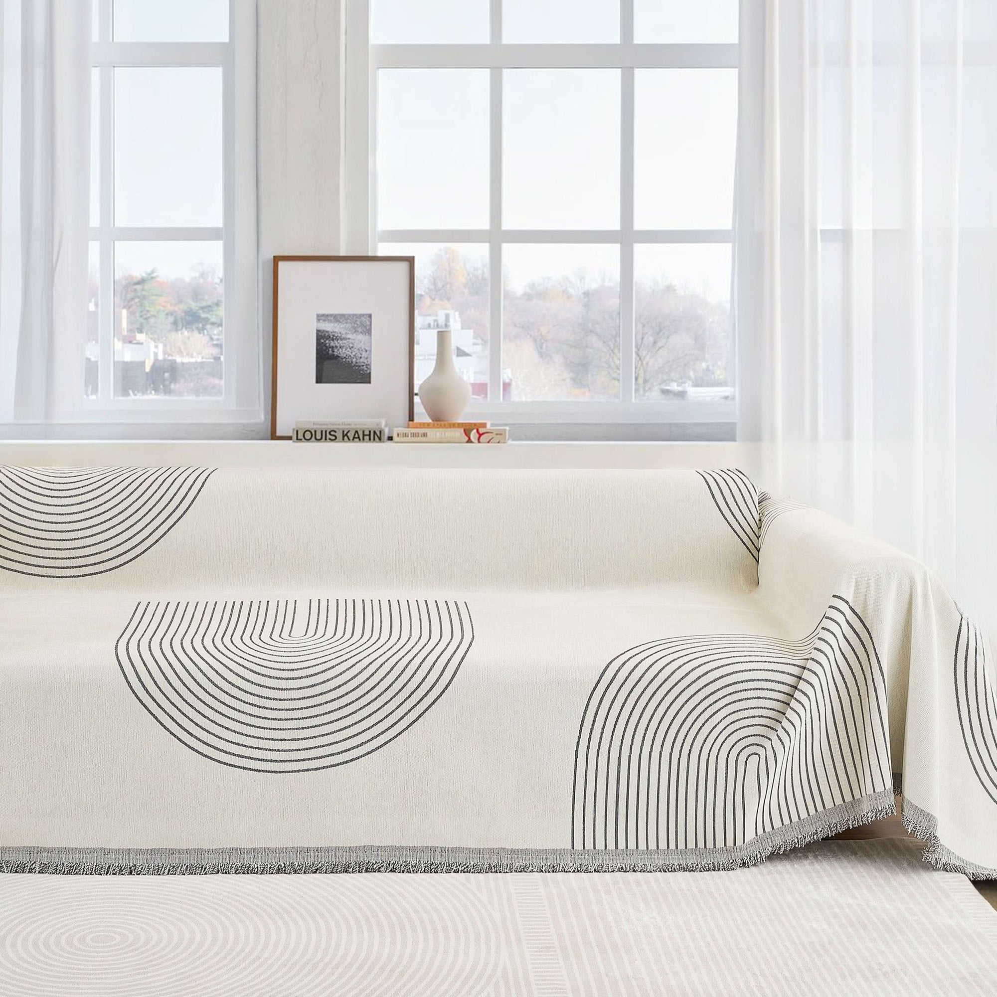 Capa de Sofá Chenille Reversível Comfort Pet-Friendly Premium