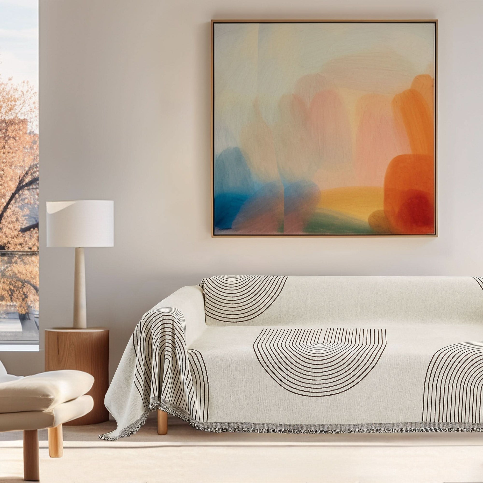 Capa de Sofá Chenille Reversível Comfort Pet-Friendly Premium