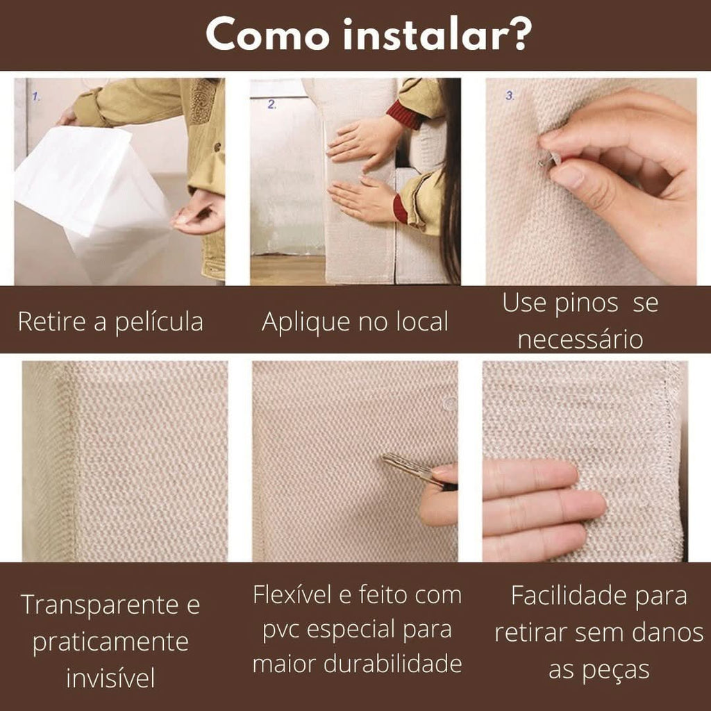 Protetor Anti-Arranhões Para Pets