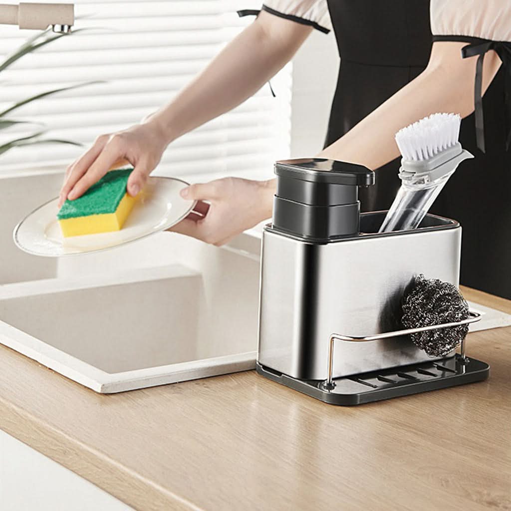 MultiFlex 3 em 1 - O Dispensador que Organiza Sua Cozinha - Entrega Grátis