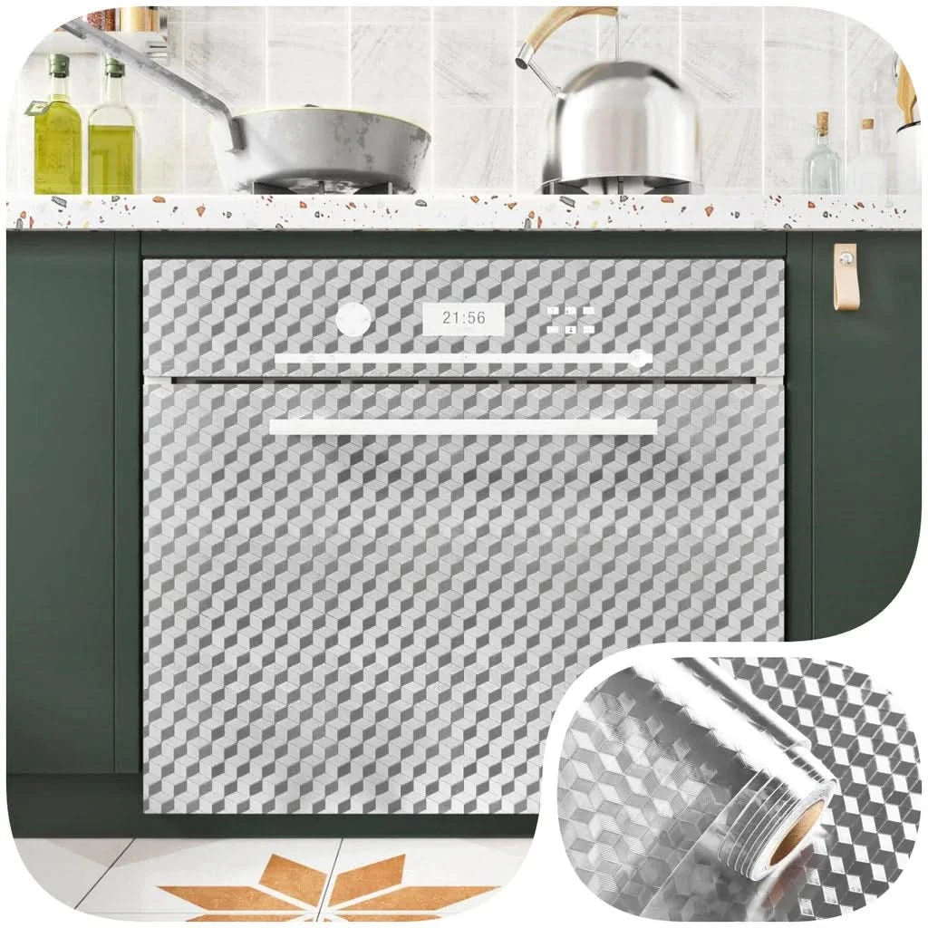 StickClean - Adesivos Impermeáveis à Prova D'água e Óleo Para Cozinha - Entrega Grátis