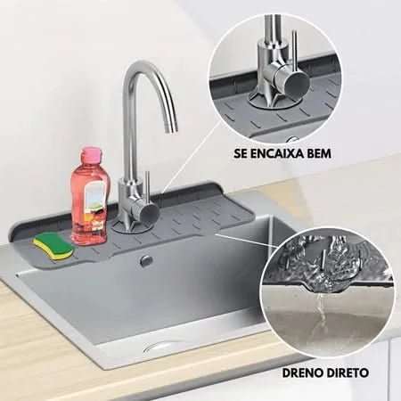 MetClean - Protetor de Torneira Com Drenagem Automática - Entrega Grátis
