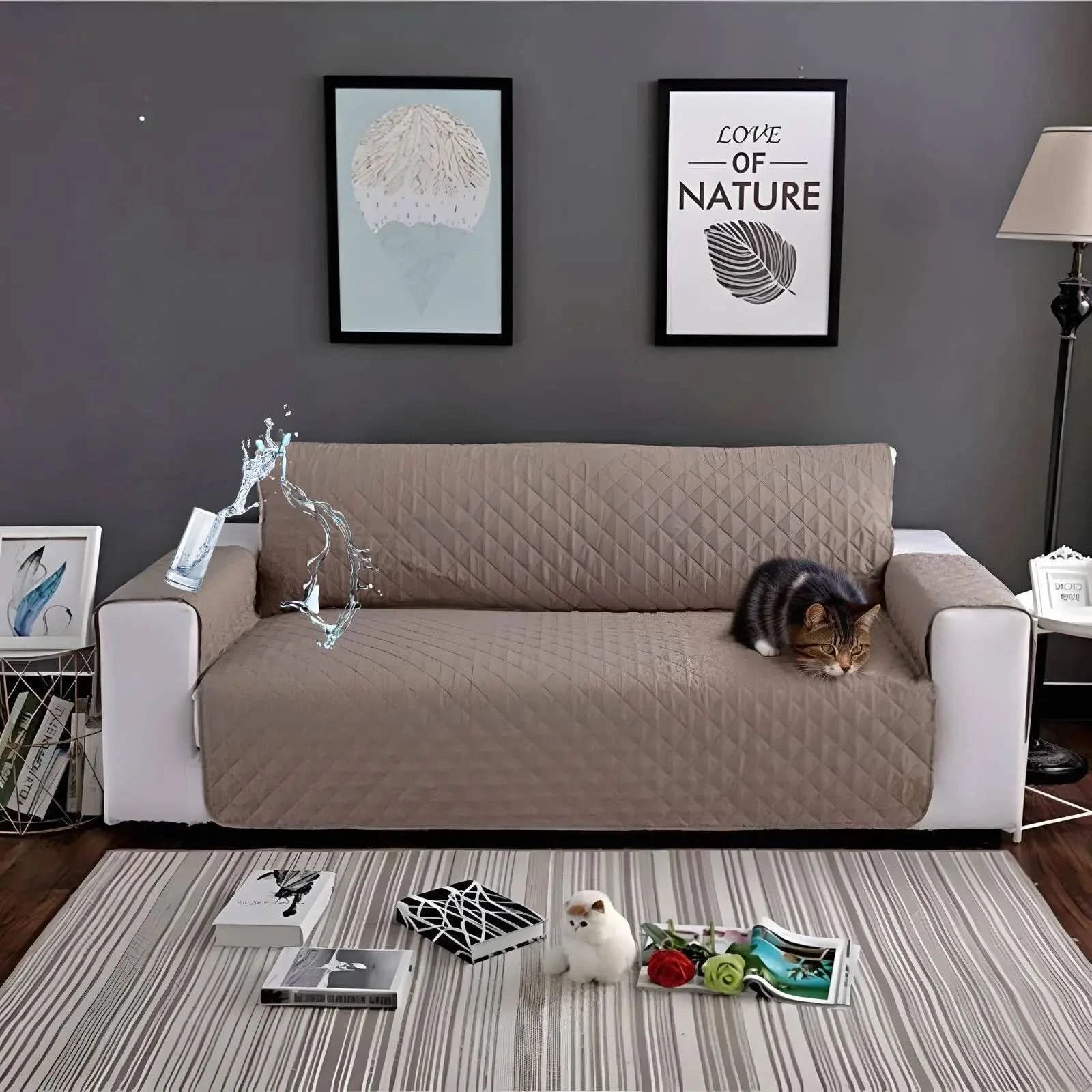 Capa Sofá Impermeável Antidesgaste para Pets