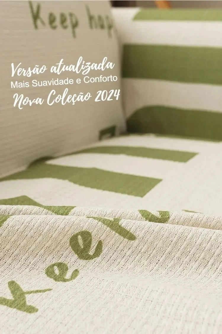 Capa Sofá PelosZero™ Ultra - Defesa Máxima Anti-Pelos & Anti-Arranhões