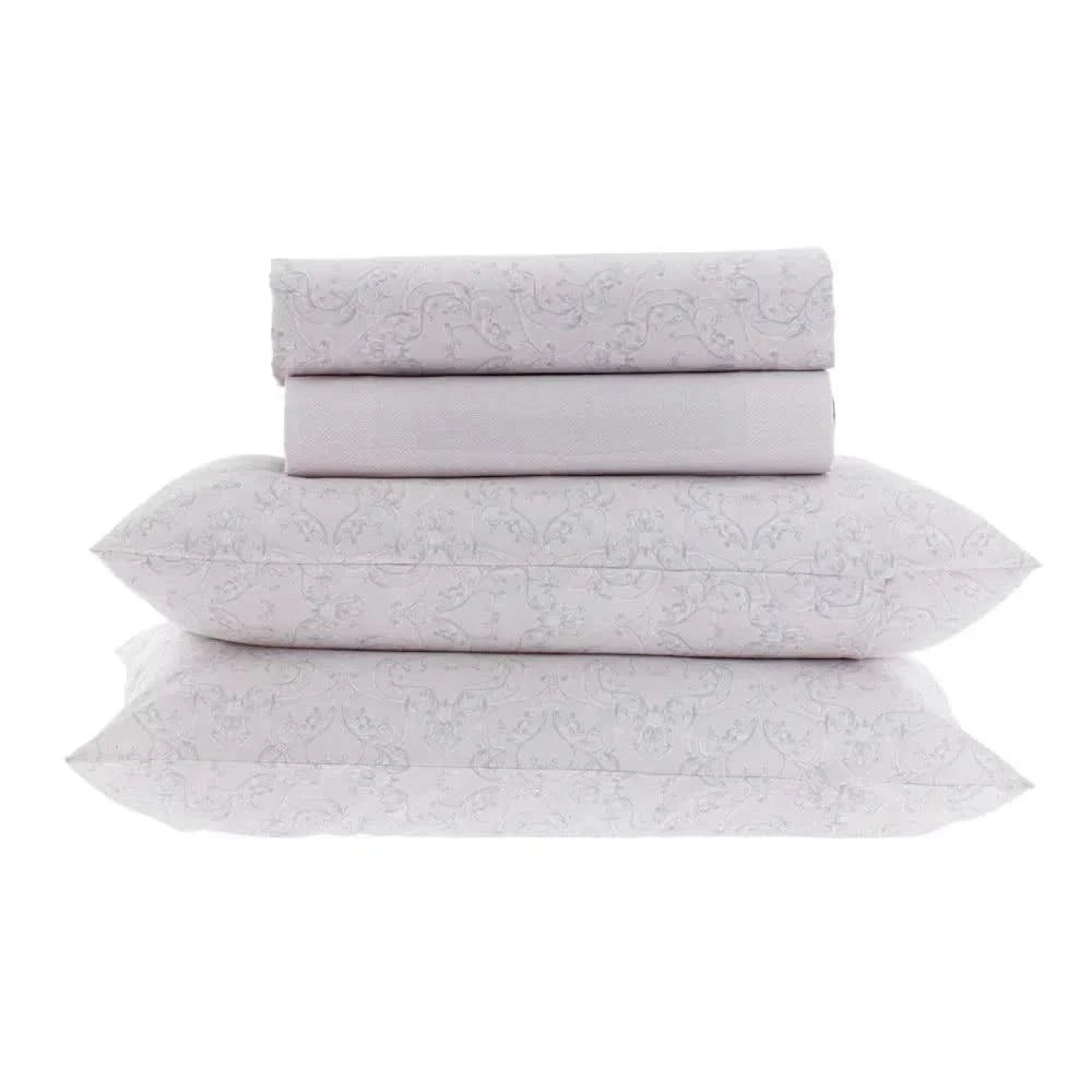 Jogo de Cama Kacyumara 180 Fios Tuene - Casal